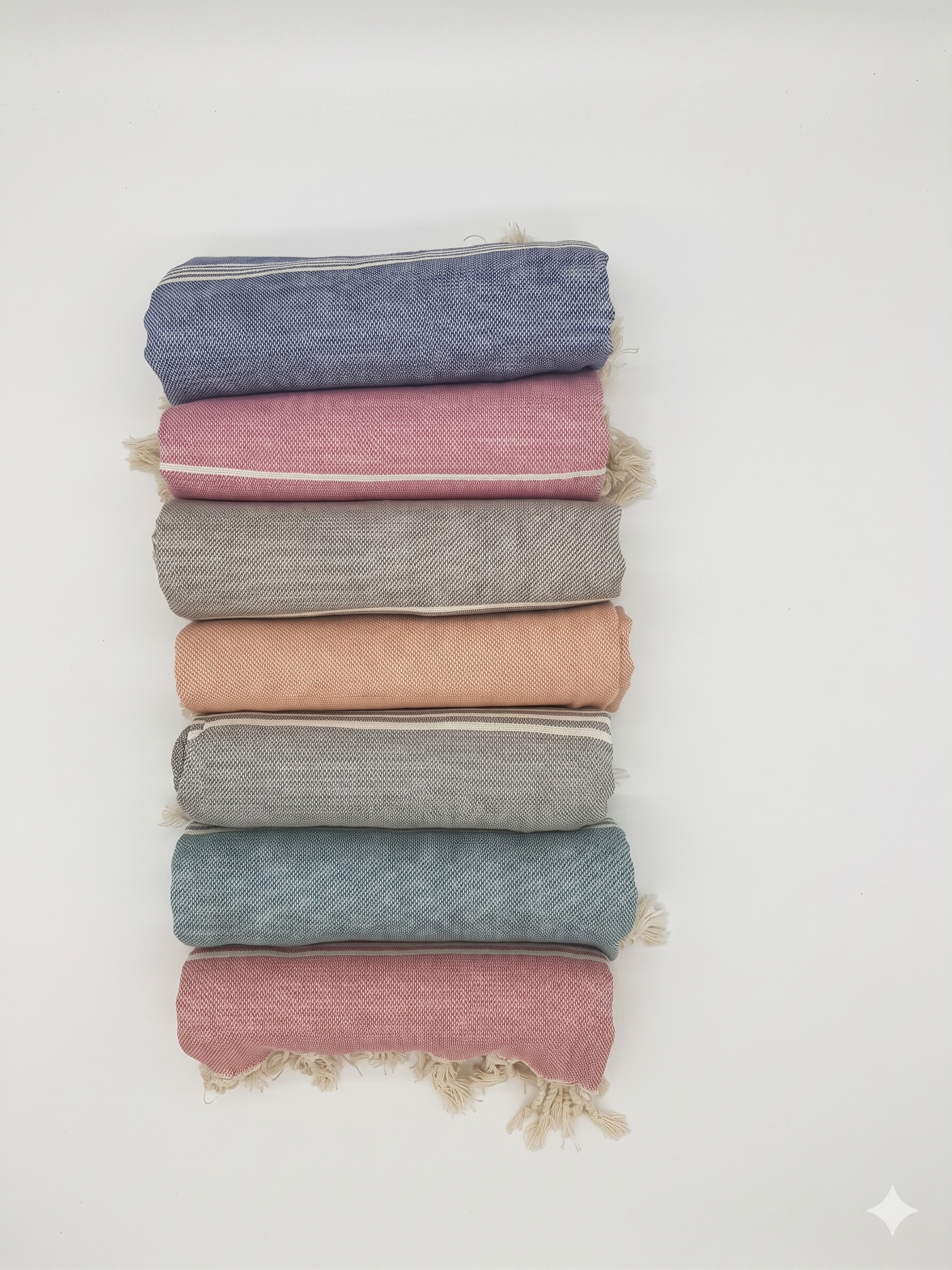 Multi-Color Turkish Peshtemal Towel Collection — 100% Cotton - Image 2